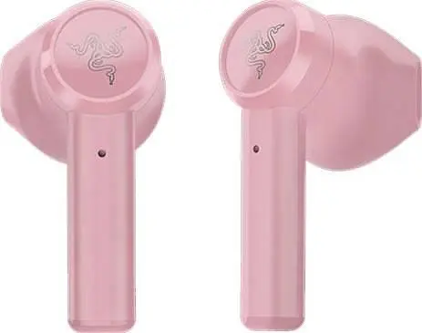 Навушники бездротові Razer hammerhead True Wireless RZ12-02970600-R3M1 рожеві - фото 2