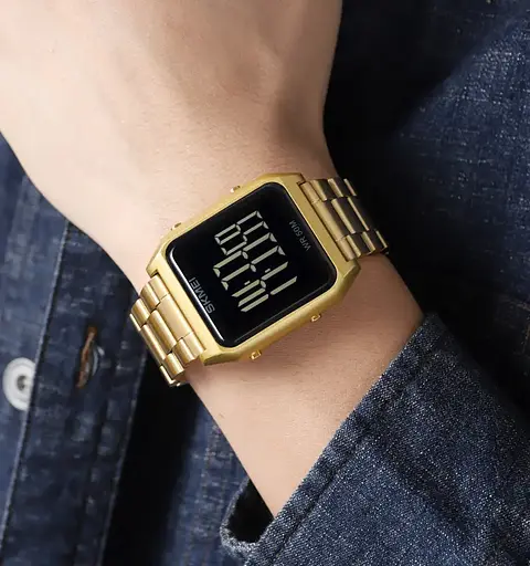 Чоловічий наручний годинник Skmei 1879 (Золотистий) - фото 8