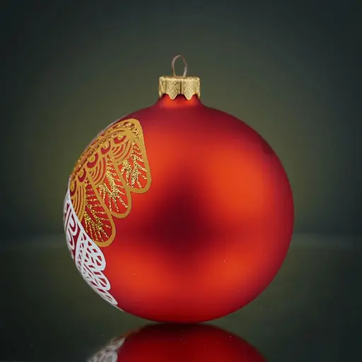 Ялинкова прикраса Різдвяні історії Витинанка Берегиня куля скло (4820001179910) - фото 3