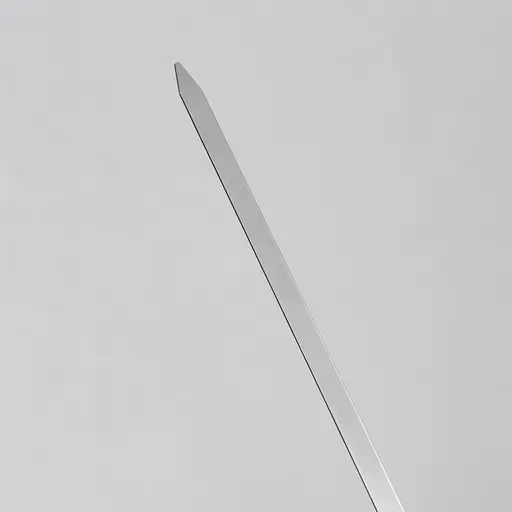 Набір шампурів Yiwu 6 штук із нержавіючої сталі 55x1 см для багаття мангала кемпінгу для барбекю шашлику грилювання BQ-19 - фото 4