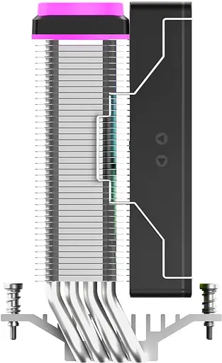 Кулер для процесора Ocypus Delta A40 SE ARGB Black (DELTA-A40-BK1AAWN00S-GL) - фото 5