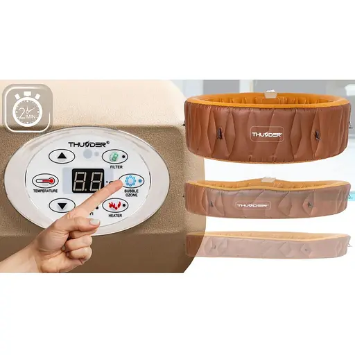 Джакузи-SPA надувное Thunder MOCHA 6-местное - фото 7