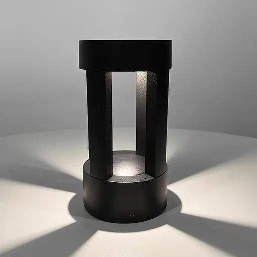 Ландшафтний чорний світильник 20х10 см | Line F | Арт. 76003-2 - фото 1