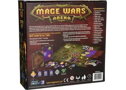 Настольная игра Arcane Wonders Битвы магов: Арена (базовый набор) (Mage Wars Arena - Core Set ) (англ.) (MWCS2015) - фото 2