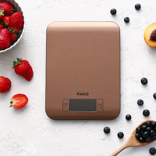 Электронные весы для взвешивания продуктов Magio MG-798 с LCD дисплеем сенсорные весы для дома до 5кг. - фото 5