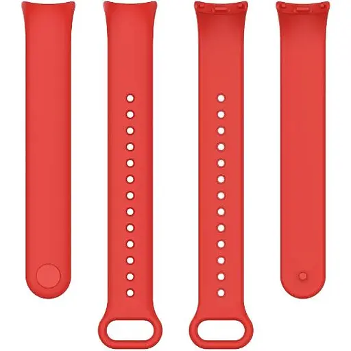 Ремешок DK CDK для Xiaomi Mi Smart Band 10 Silicone Sport Band (015812) (red) - фото 2