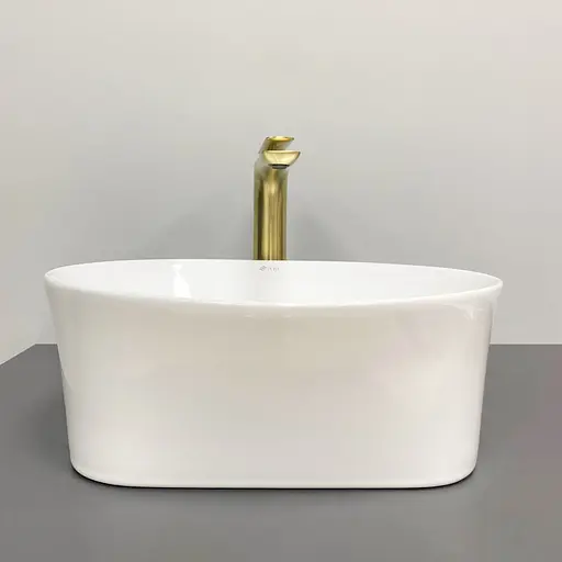 Умивальник VBI Panni white накладний VBI-016500, Білий - фото 3