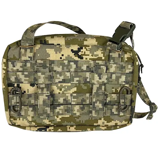 Тактичний чохол Wondertech для планшетів 10-11 дюймів, кордура, зелений піксель - фото 3