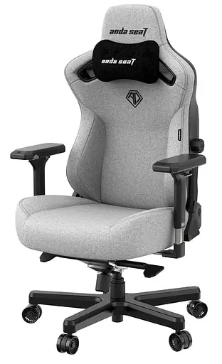 Игровое кресло Anda Seat Kaiser 3 L Grey (AD12YDC-L-01-G-PV/F) - фото 3