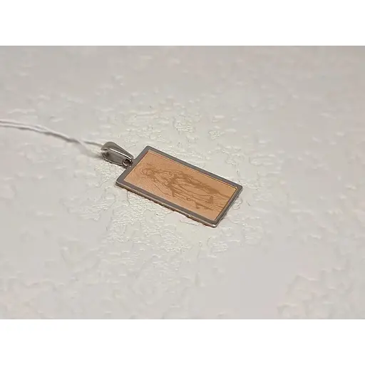 Золотая подвеска Favoritum-икона "Божья Матерь". 310019 - фото 2