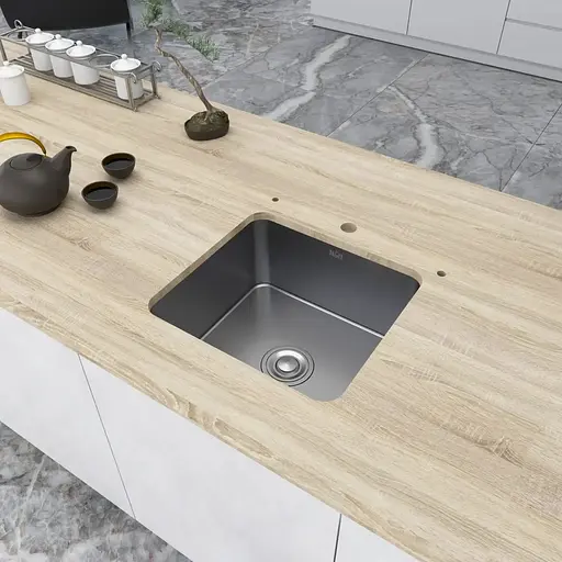 Комплект кухонної мийки та змішувача Nett з нержавіючої сталі NS-4643 - фото 2