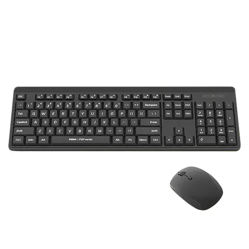 Бездротова клавіатура та миша Xiaomi MiiiW POP B1040 (MW23PB01) Black