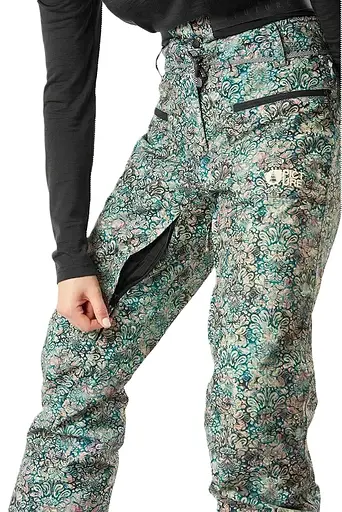 Штаны Picture Organic Treva Printed W 2024 Black/Blue M (1012-WPT107A-M) - фото 6