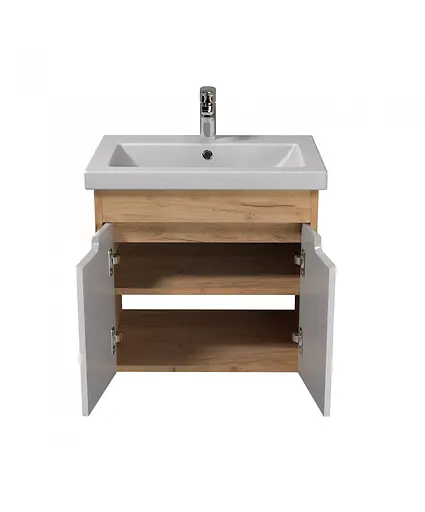 Тумба Мойдодир Smart Craft 60-A з умивальником Cersanit Como 60 - фото 4