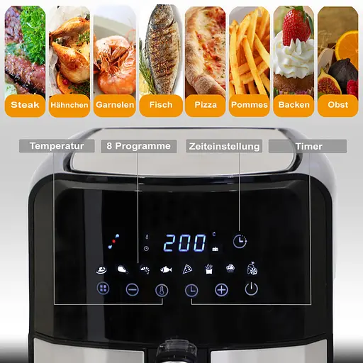 Мультипіч-фритюрниця First Austria FA-5053-4 (5л) - фото 6