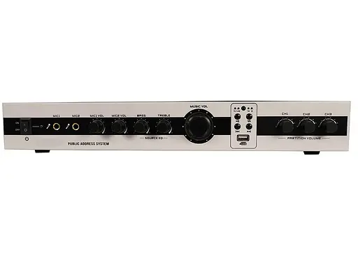 Трансляционный усилитель BiG UNIT150 3zone MP3/FM/BT REMOTE - фото 2