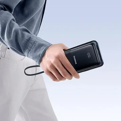Павербанк Baseus Lipow 22.5W чорний 20000 mAh - фото 4