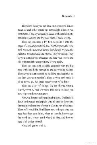 ReWork: Change the Way You Work Forever - фото 9