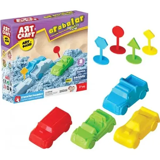 Кінетичний пісок Dede  Art Craft Машини 500 г (3609)