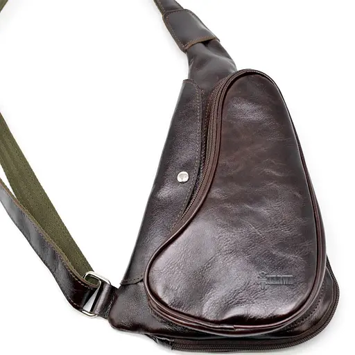 Рюкзак кожаный на плечо TARWA nsa0001189 - фото 6