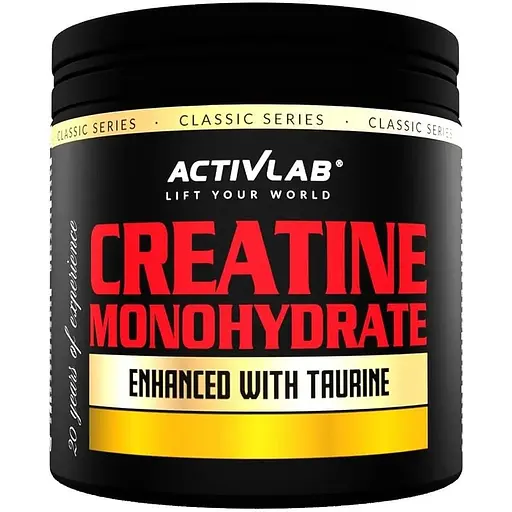 Креатин ActivLab Classic Series Creatine Monohydrate with Taurine, 300 грамм - Без вкуса