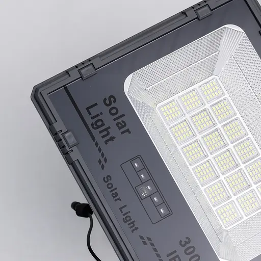 Вуличний LED ліхтар на сонячних батареях Yiwu 31.6x27.8x7.5 см прожектор світлодіодний вуличний 270 LED 300 Вт із сонячною панеллю HP-5-62 - фото 7