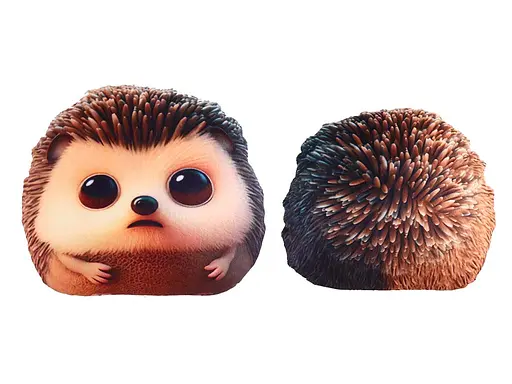 Іграшка антистрес м’яка Їжачок, 23006, 20 см