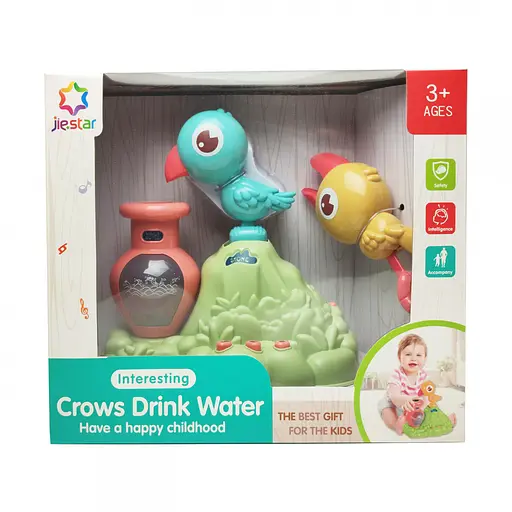 Музыкальная игрушка "Птички пьют воду" Jie Star 25876Е Синяя Птичка - фото 1