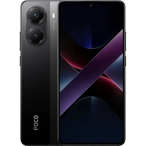 Смартфон Xiaomi Poco X7 Pro 12/256GB Black (Global Version) (with charger) [5G, NFC]
