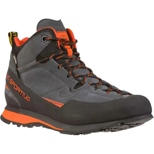 Ботинки LaSportiva Boulder X Mid 44 Carbon/Berry LaSportiva (1052-17E900304 44)