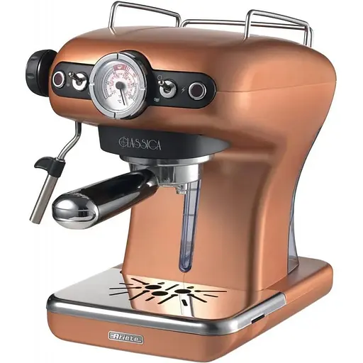 Рожковая кофеварка эспрессо Ariete 1389 Classica Copper (00M138918AR0) - фото 1