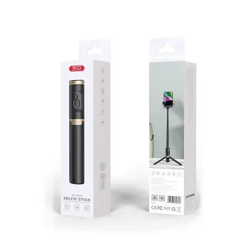 Монопод XO SS14 Integrated Hidden Reinforced Tripod 72см Черный - фото 7