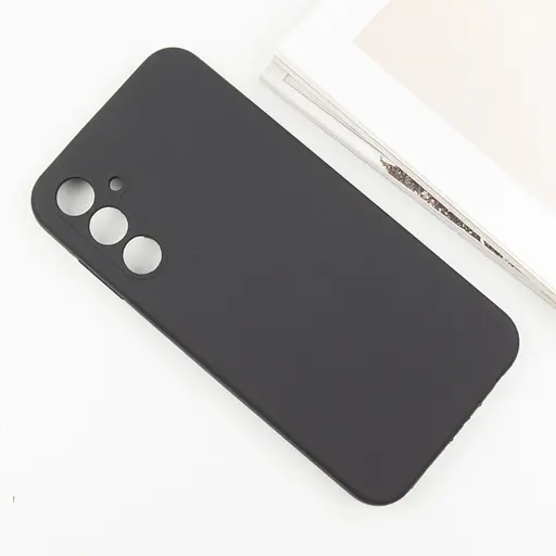 Чохол Lakshmi Silicone Cover Full Camera AA для Samsung Galaxy A35 Чорний/Black - фото 3