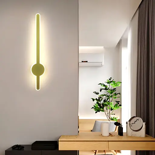 Удлиненное светодиодное латунное бра 60 см Line F Арт. WJ020/600 AB - фото 1