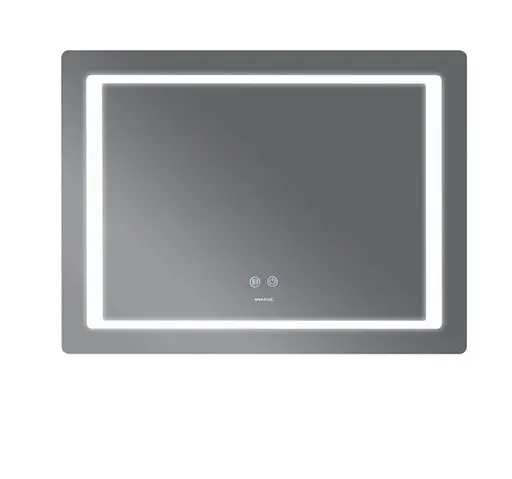 Дзеркало Mixxus STYLE MR13-80x60-REVERSE з LED Touch, Anti-fog, димером, регулюванням яскравості (MI6666) - фото 2