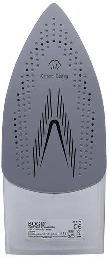Утюг SOGO SS-6170 (2200Вт, керамика) - фото 3
