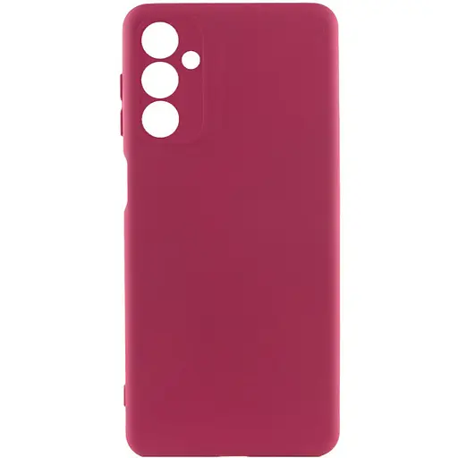 Чехол Lakshmi Silicone Cover Full Camera A для Samsung Galaxy A14 4G/5G Бордовый/Marsala
