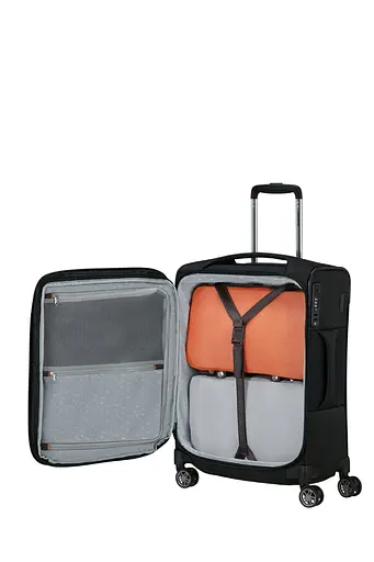 Валіза 55 См Samsonite RE-LITE BLACK 55x40x22(25) KQ8*09005 - фото 11