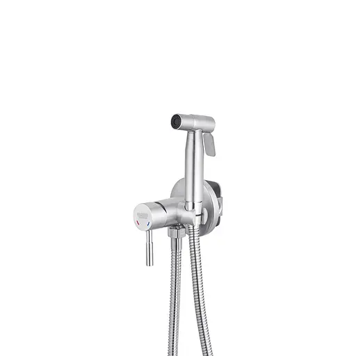 Набір гігієнічного душу прихованого монтажу Kroner KRP Edelstahl Klassisch - ESG053 CV029966, Нержавіюча сталь - фото 3