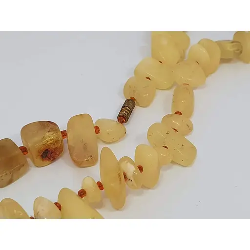 Намисто з бурштину Півторак. А178* - фото 2