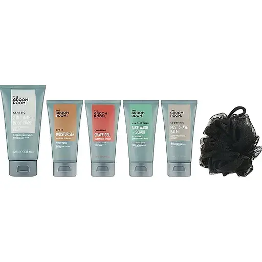 Мужской набор Gordbos Groom Room Grooming Collection по уходу за кожей лица и тела 300 мл - фото 3