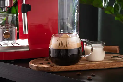 Набір чашок Ardesto Good Morning з ручками 430 мл 2 шт. боросилікатне скло (AR2643BMR) - фото 3