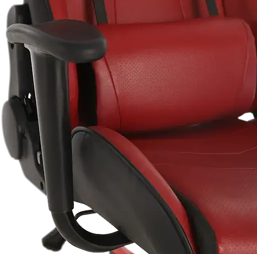 Геймерское кресло GT Racer черное с красным (X-2317 Black/Wine Red) - фото 11