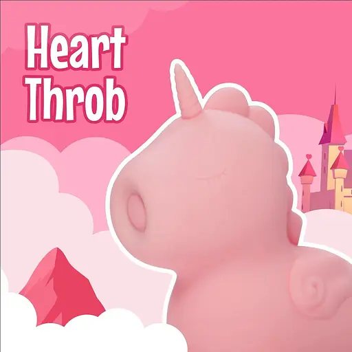 Кліторальний стимулятор Unihorn Heart Throb - фото 3