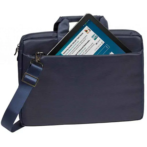 Сумка для ноутбука Rivacase 15.6" Blue (8231) (8231 (Blue)) - фото 2