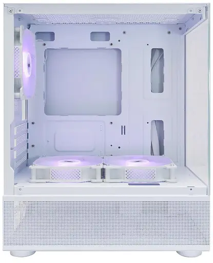 Корпус 1stPlayer Mi2-A-WH-2F7R-W-1F7-W белый без блока питания (Mi2-A-WH-2F7R-W-1F7-W) - фото 3