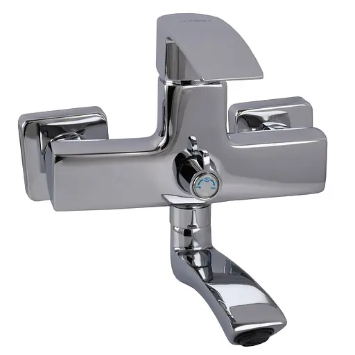 Змішувач для ванни DOMINO RONDO DND-102NE з EURO перемикачем поворотний для комфортного використання та елегантного дизайну - фото 4