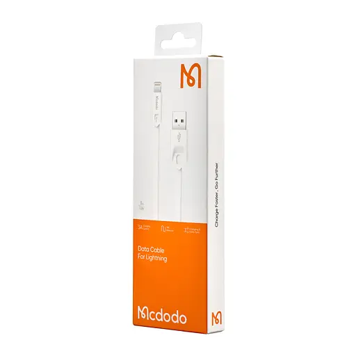 Кабель Mcdodo Gorgeous Series Lightning Cable 1 м CA-0313 Білий - фото 2