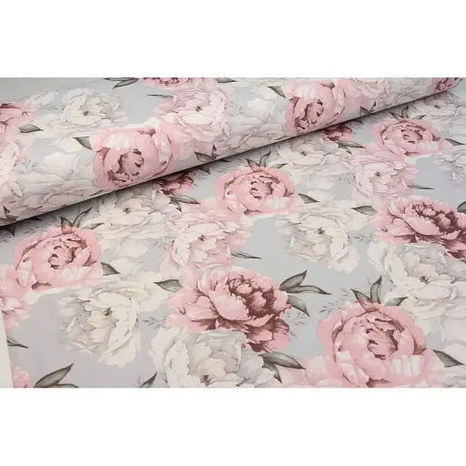 Комплект Доріжка водовідштовхувальна Півонії рожеві 220х40 см 4 шт.