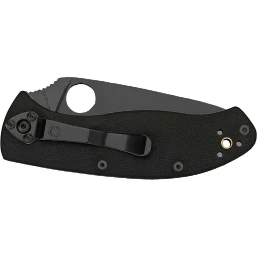 Нож Spyderco Tenacious Black - фото 2